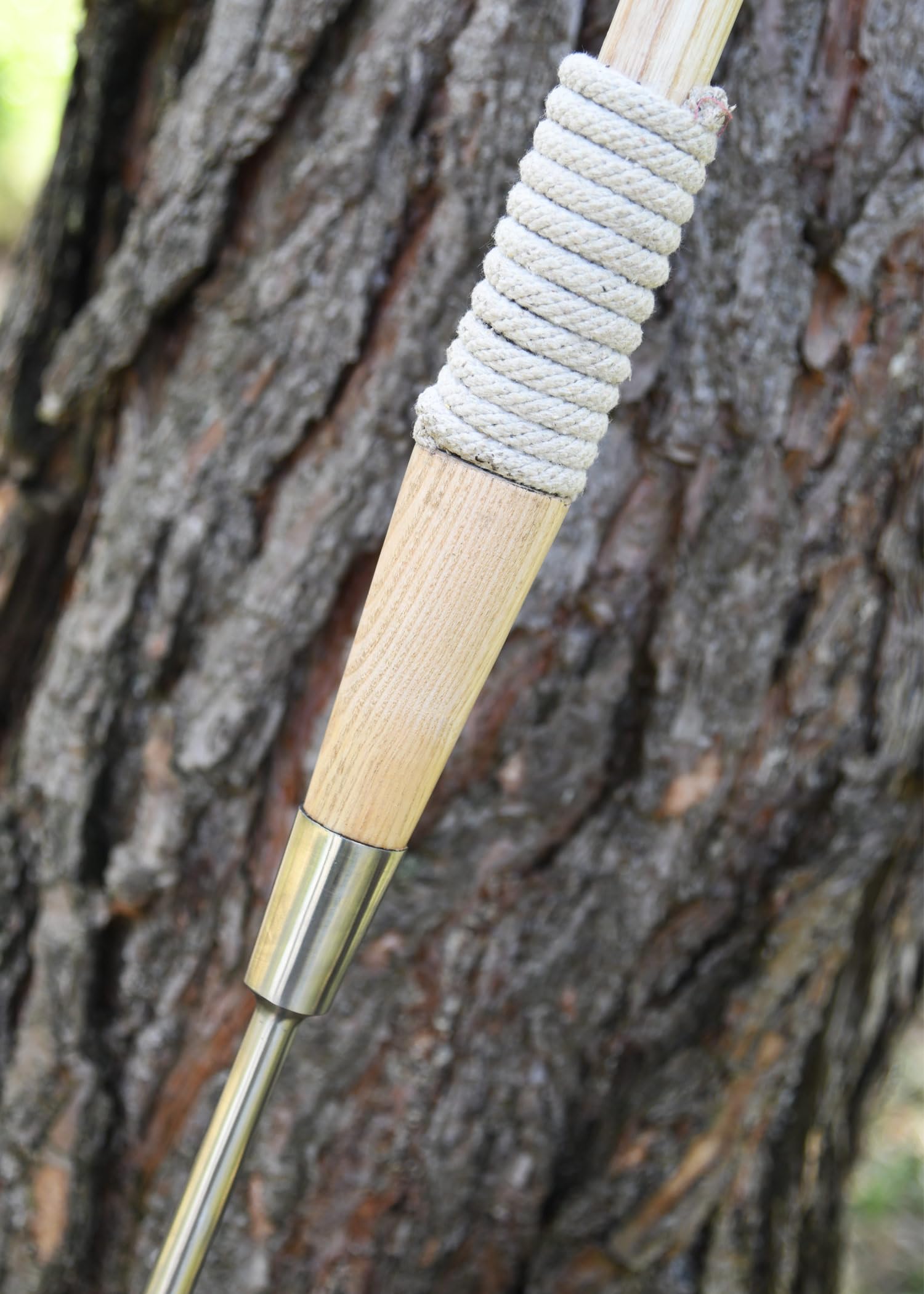 Battle Merchant Pilum mit Rosenholzschaft Wurflanze Speer 215 cm oder 224 cm LARP Ritter Samurai ab 18 Jahren