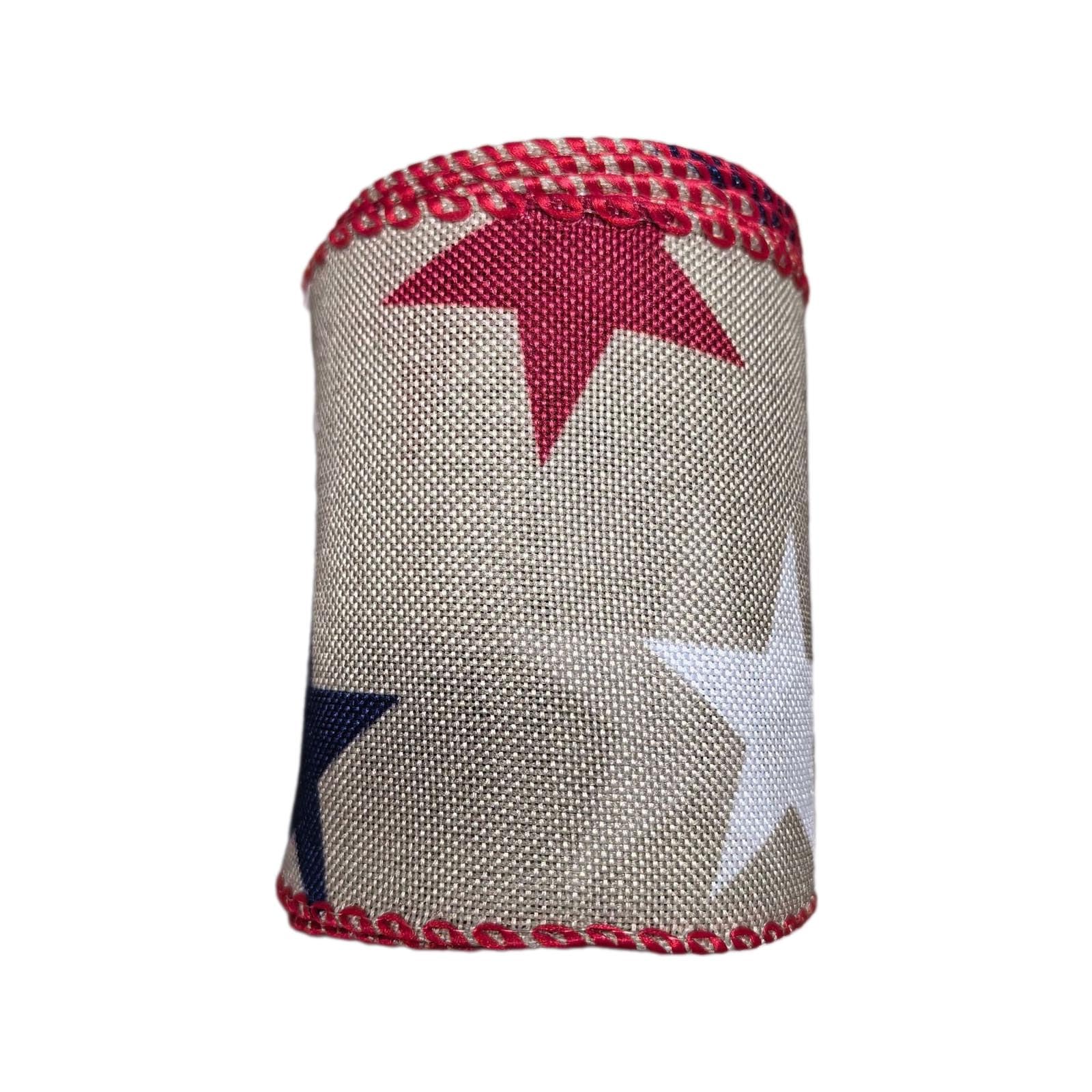 Yhplxyuus Personalized Ribbon Accessory Creative Ribbon Star and Stripe Independence Day Crafting and Decorating Event Decoration