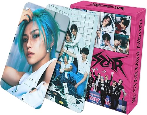 Stray Kids -STAR - Álbum de tarjetas fotográficas SKZ, tarjetas de fotos de regalo KPOP, tarjetas Lomo Merch para niños y niñas SKZ