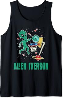 Alien Iverson - motif for basketball fans and streetballers Tank Top