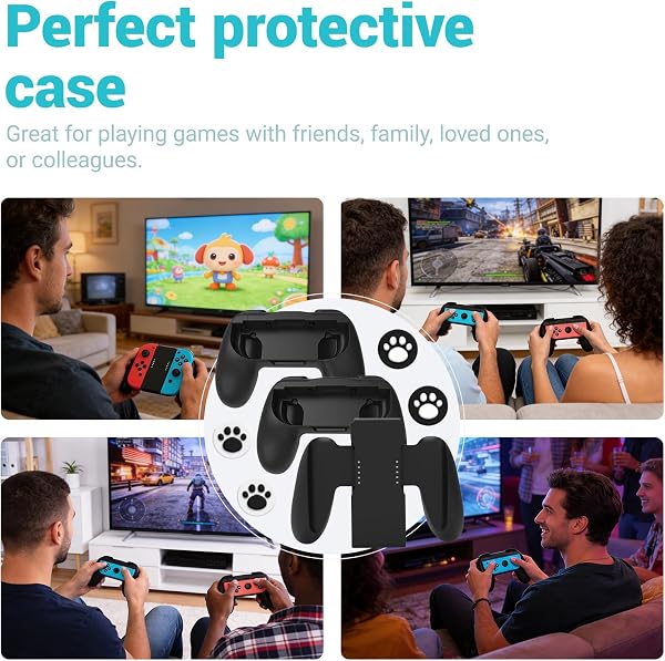 XIMEY Controller Switch, Nintendo Switch Controller, con 4 Cappucci Joystick, Accessori per Nintendo Switch 1 (A3) - 5