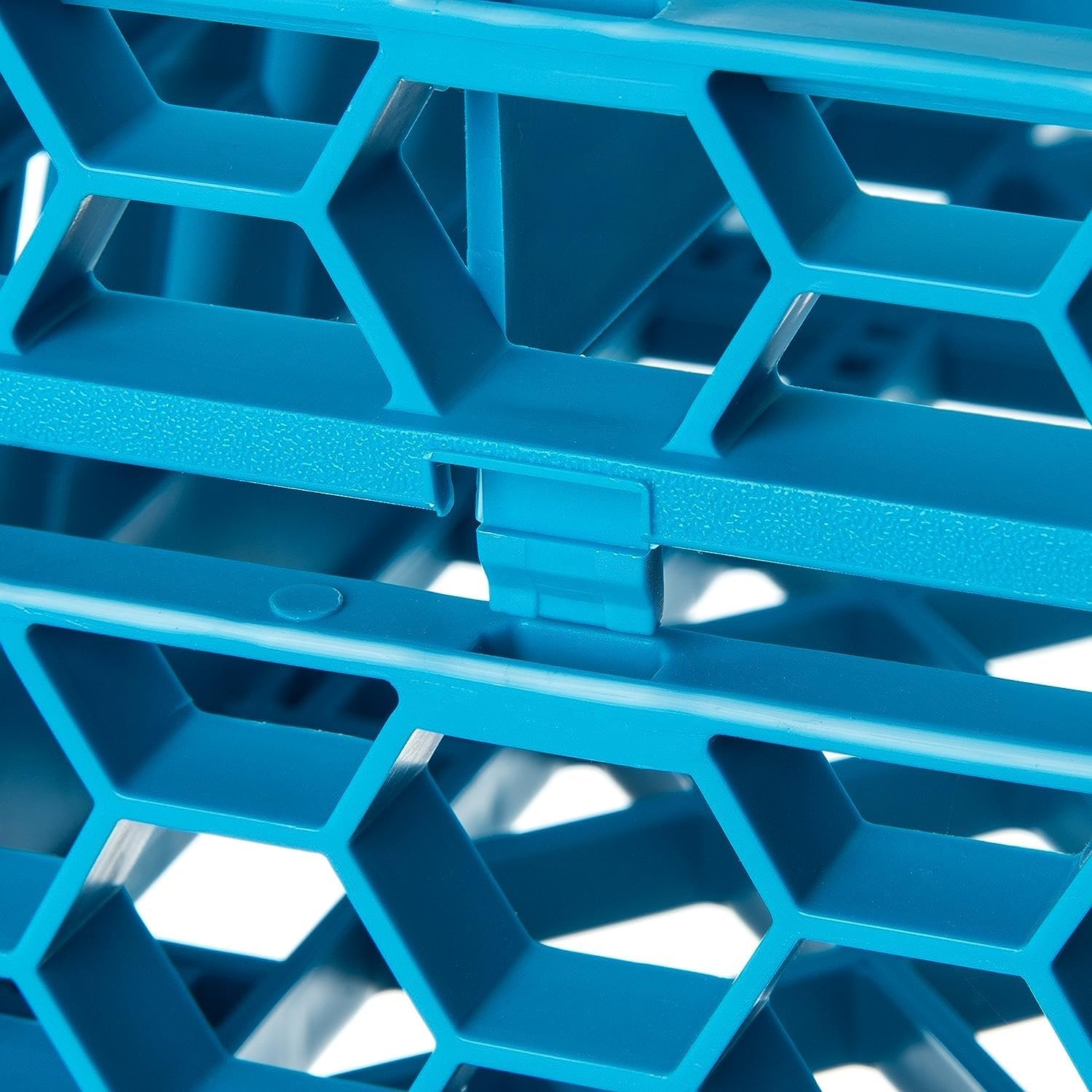 Soro Essentials- 36 Compartment Glass Rack Extender Blue Color Polypropylene- Commercial Glass Rack Kitchen Counter Durable Glass Drying Rack for Kitchen and Restaurant