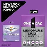 One A Day Women's Menopause Multivitamin with Vitamin A, Vitamin C, Vitamin D, Vitamin E and Zinc for Immune Health Support, Bone health, 50 Count (Packaging May Vary)