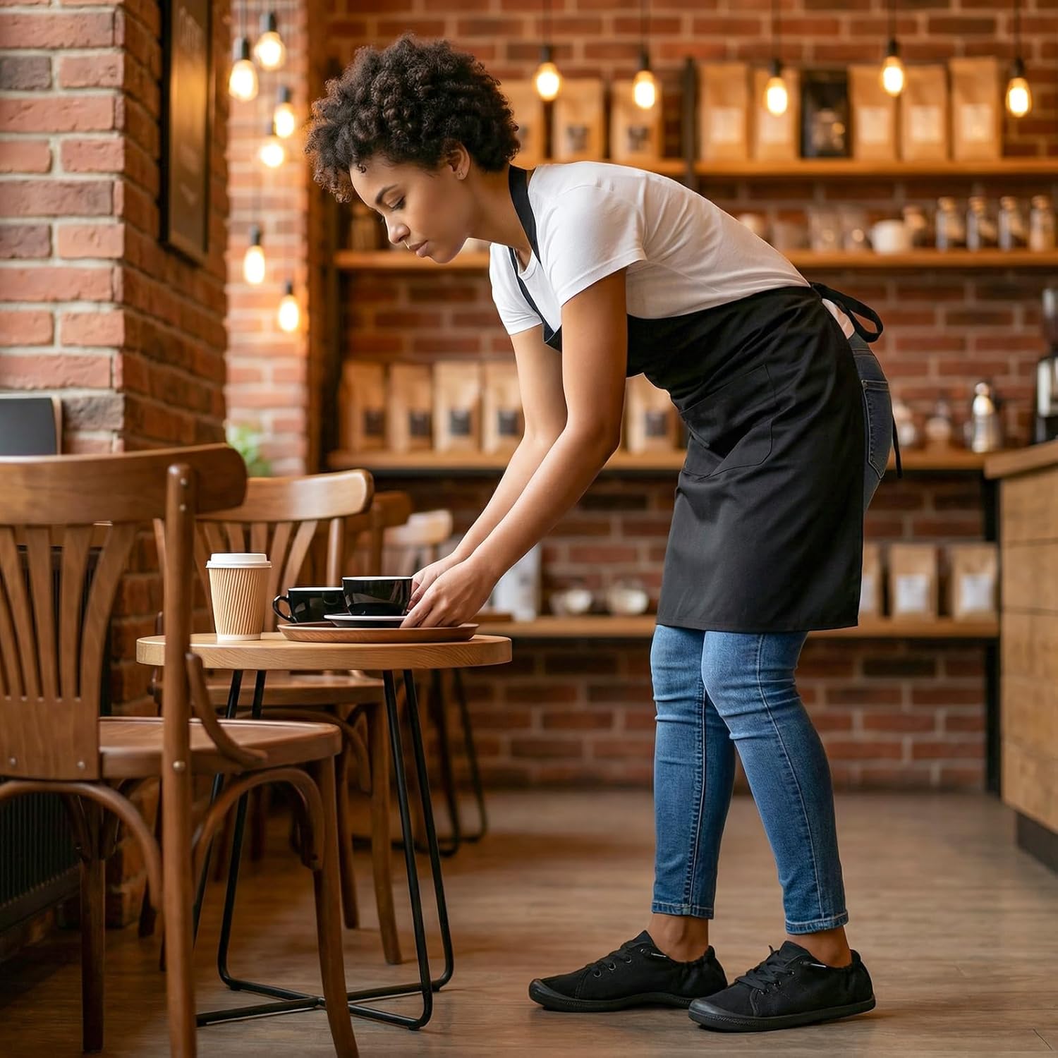 STQ Women Slip On Sneakers, Comfortable Casual Canvas Shoes - Image 3