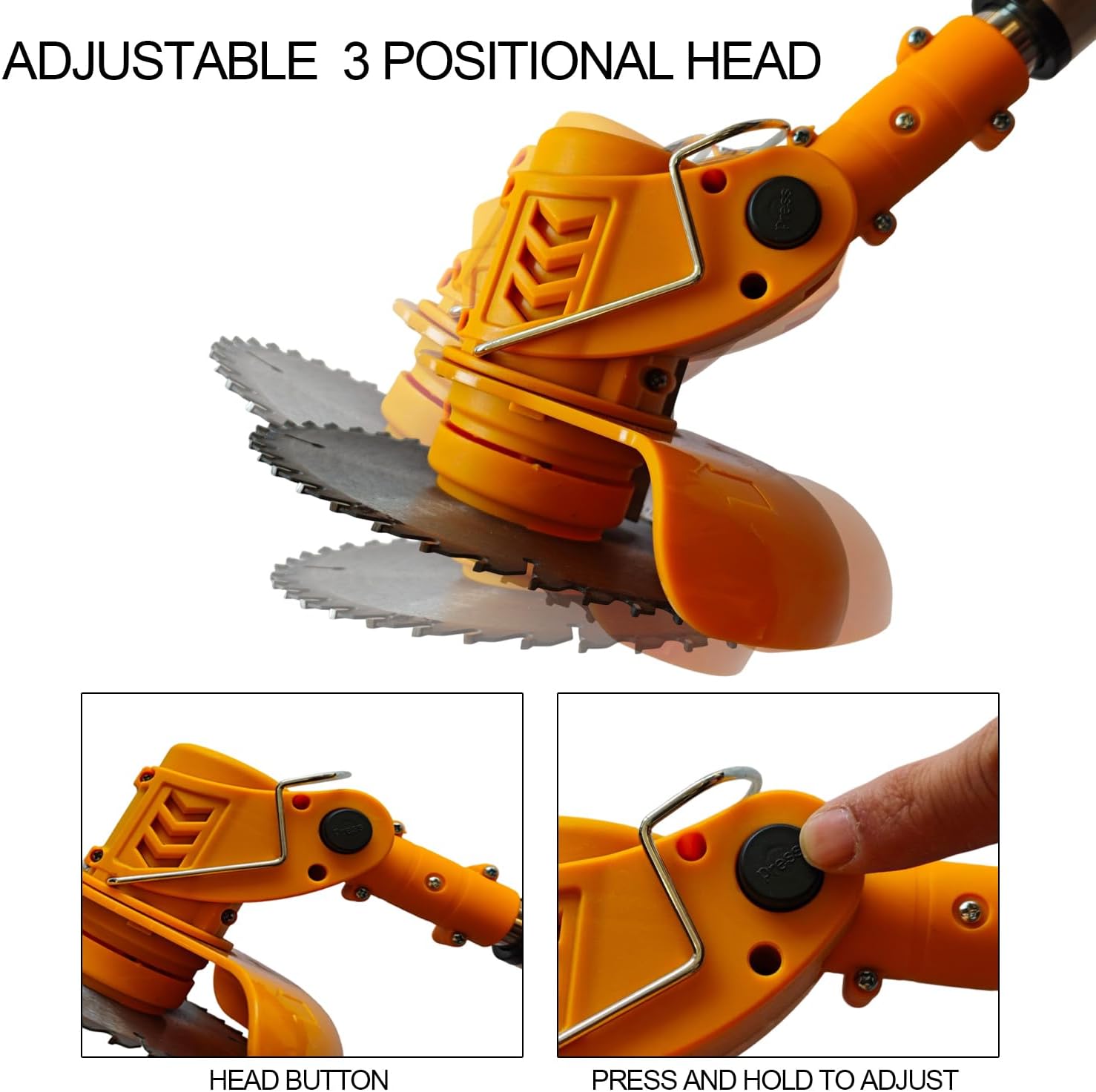 Brush Cutter Weed Wacker Battery Powered with 2Pcs 4Ah Battery,Electric Brush Cutter Battery with 9Blades,Weed Trimmer for Lawn,Garden,Yard,Bush Trimming&Pruning,Lightweight