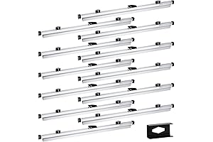 12 Pack 24" Architect Blueprint Clamps for Construction Paper and Large Document Storage