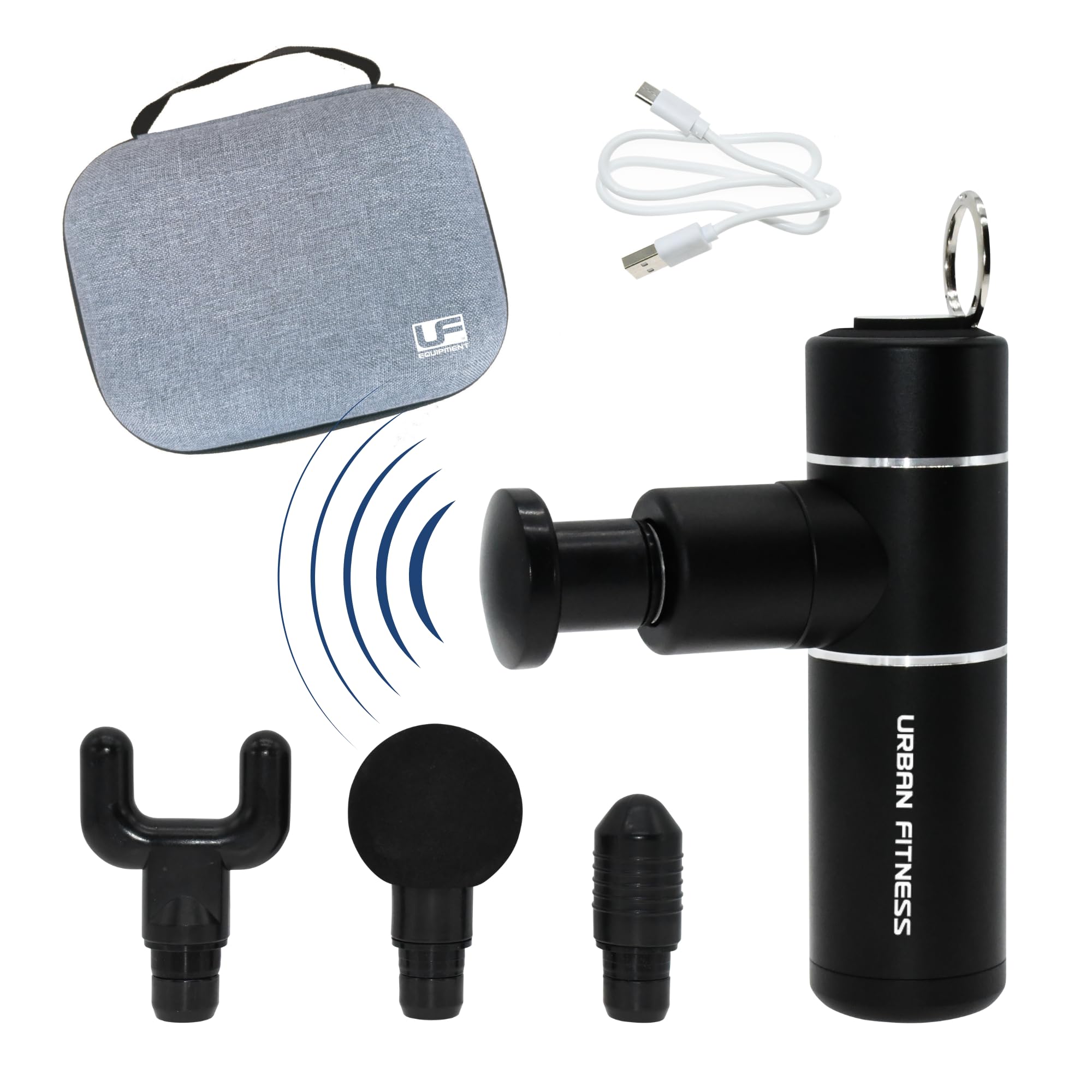 Urban Fitness Mini Massage Gun Black