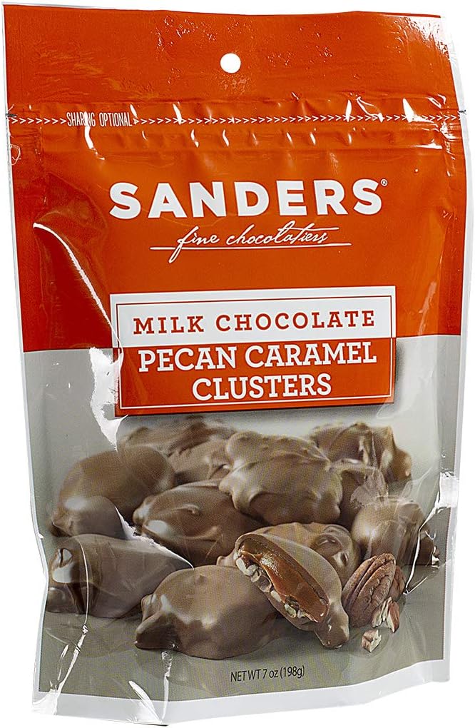 Sanders Fine Chocolate Milk Chocolate Pecan Caramel
