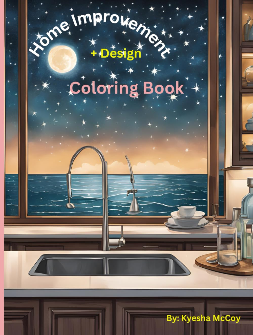 Home improvement + design coloring book