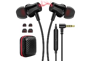 Wired Earbuds with Noise Cancellation for Enhanced Audio Clarity