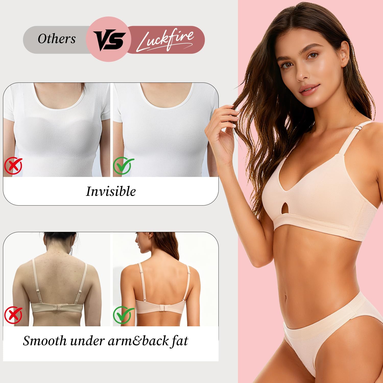 Modal Bralette Cotton for Small Chest-Wireless Bra AAA/AA/A/B Cup Soft Cup Triangle Bra Breathable Comfortable - Image 8