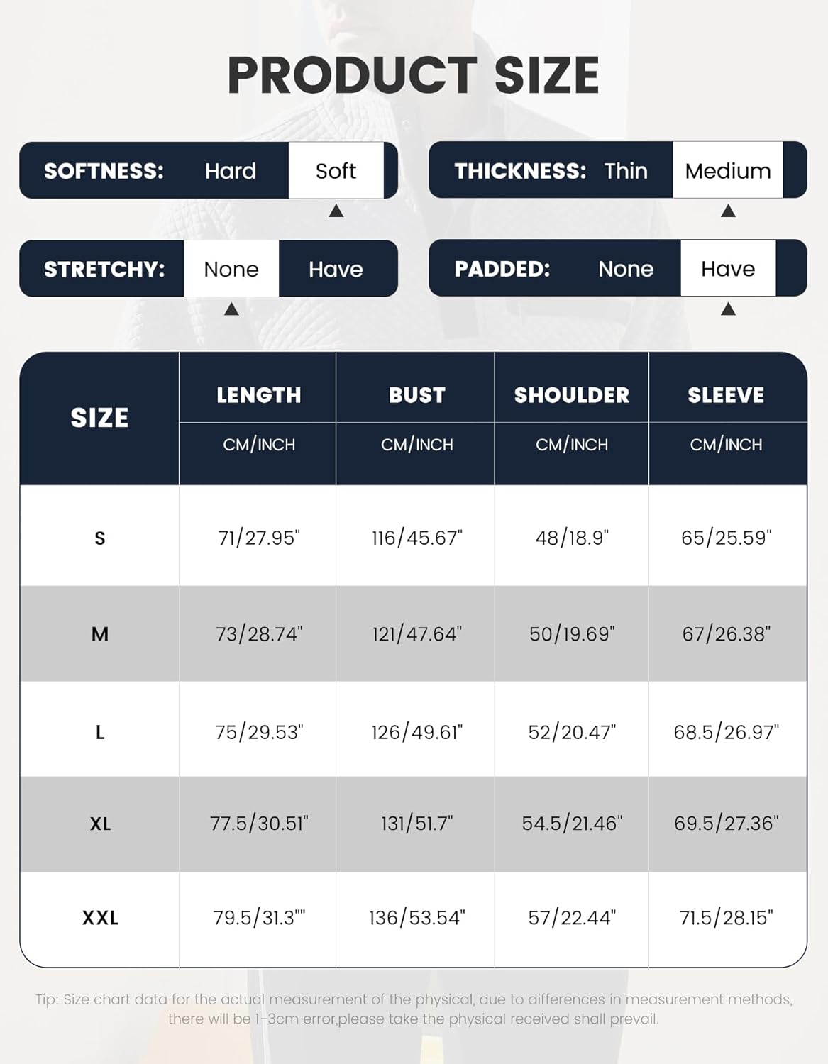 Casual Sweatshirts for Men Pullover Mens Long Sleeve Button Stand Collar Quilted Sweatshirt with Pocket - Image 7