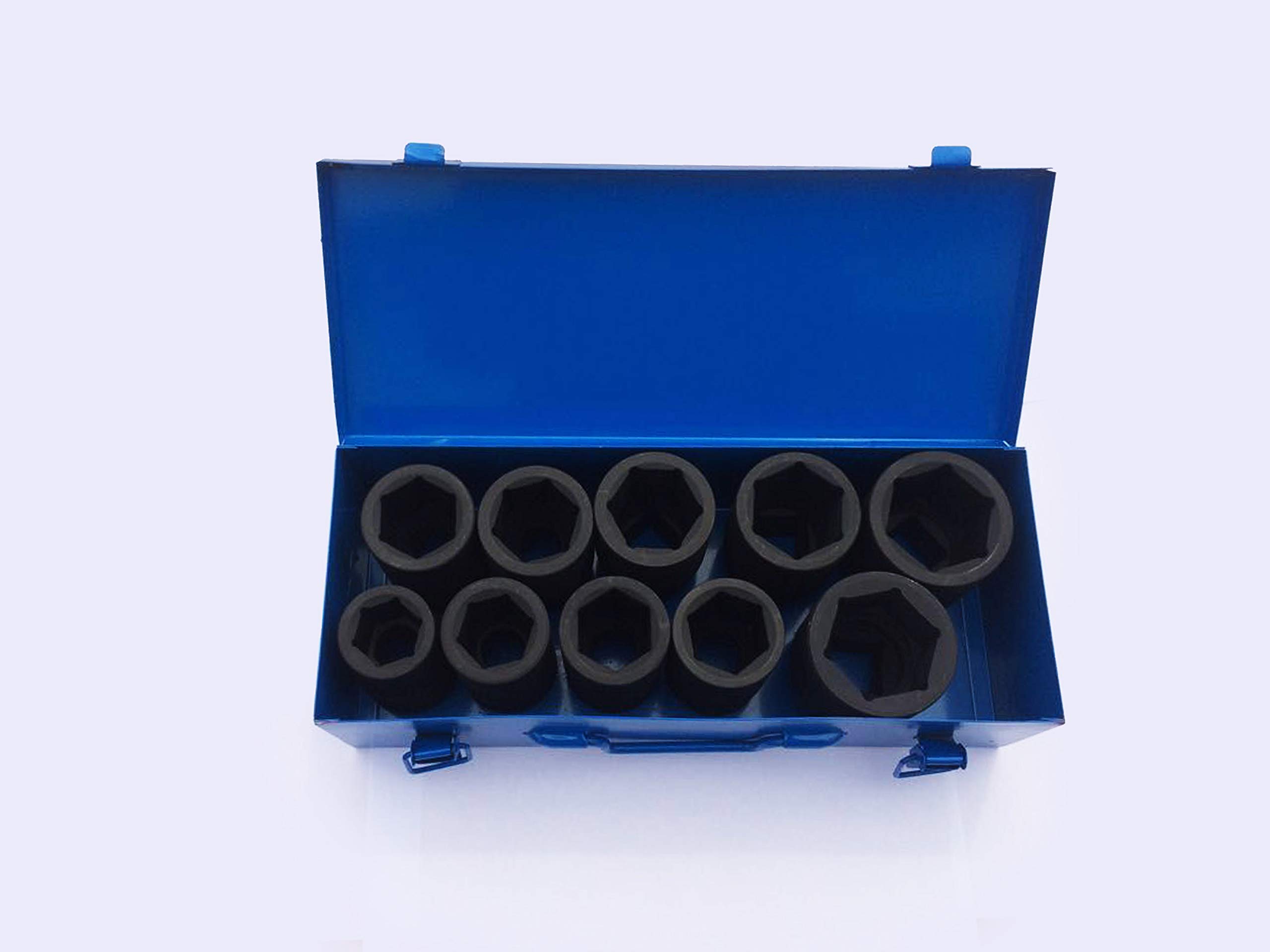 Blue Spot Tools Blue Spot 01532 10Pce 1" Deep Impact Socket Set (22-50Mm)