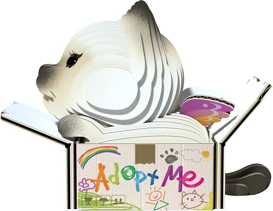 Amazon.com: Eugy Cat - Mocha 3D Puzzle - 28 Piece Eco-Friendly