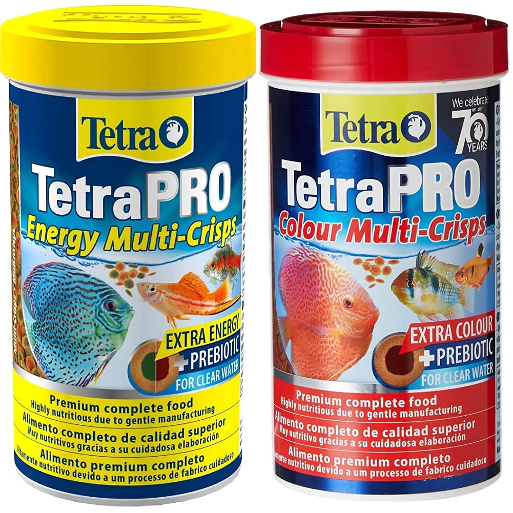 TetraPro Energy Fish Food - Premium Colour Enhancer for Tropical Fish, 500ml