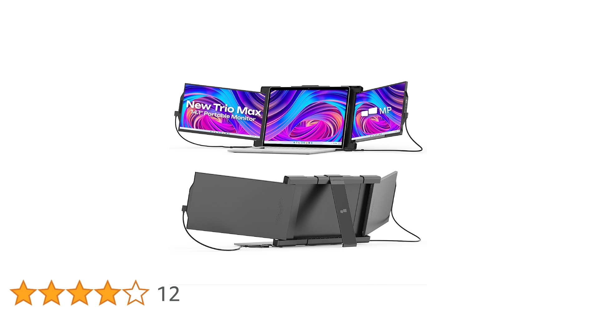 【新品未使用】 Mobile Pixels TRIO MAX 14” フルHD Mobile Pixels TRIO Max Tri-Screen 14