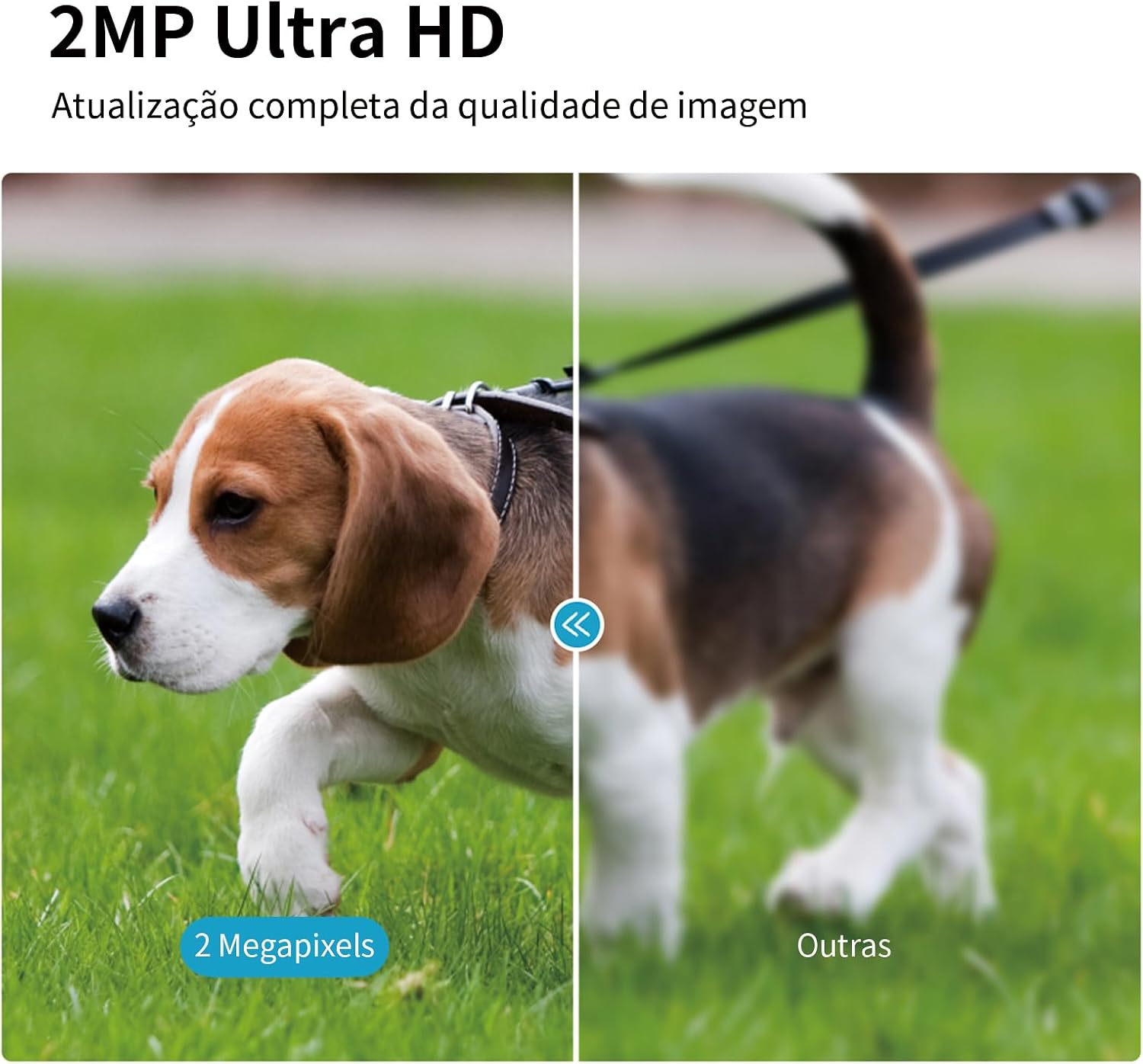 Camera de Segurança Wifi, Câmera de Segurança Externa Solar, Bateria Recarregável, Placa Solar 5W, Detecção Humana PIR, Visão Noturna, Áudio Bidirecional, IP66, Armazenamento em Nuvem/microSD, 2MP