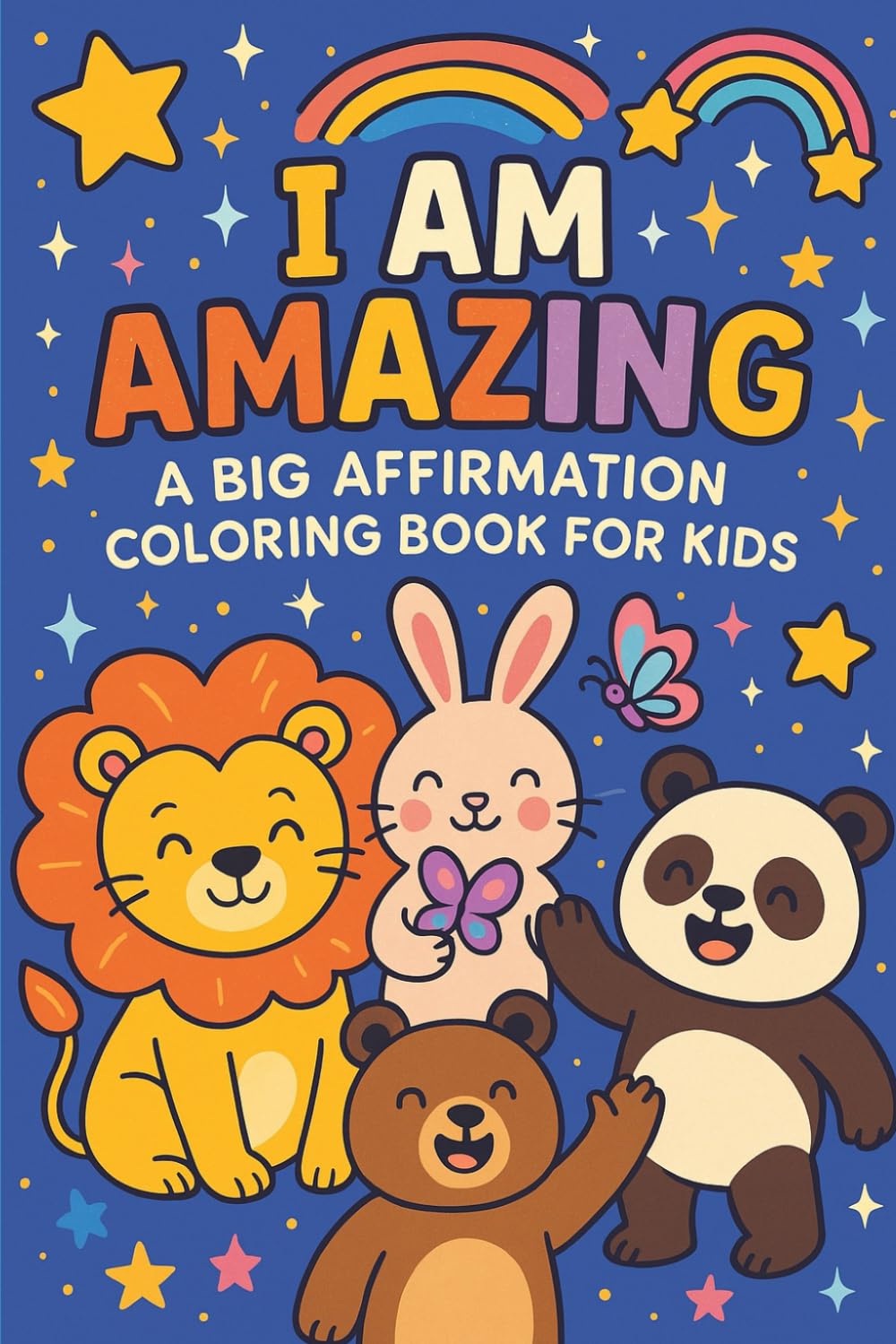 "I am Amazing" Affirmation Coloring Book For Kids