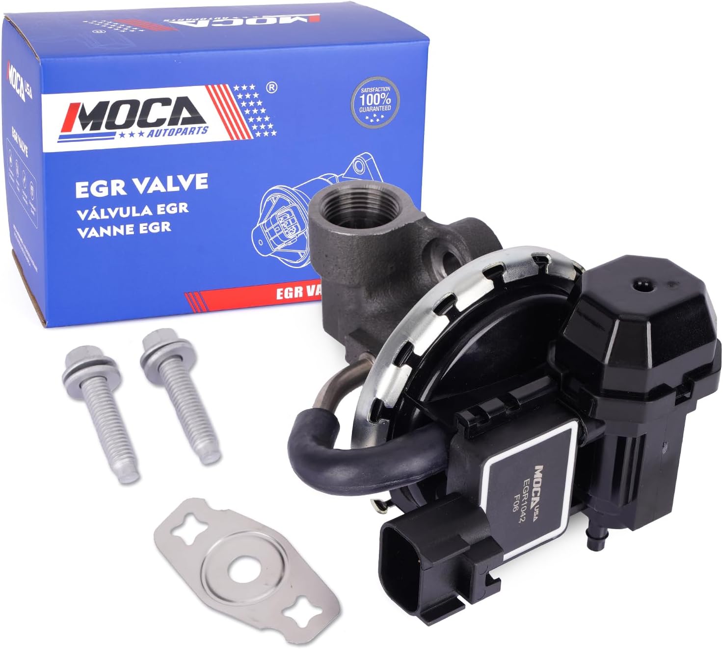MOCA EGR Valve EGV1042 Compatible with 2003-2011 for Ford Crown Victoria 4.6L, 2003-2011 for Lincoln Town Car 4.6L, 2003-2011 for Mercury Grand Marquis 4.6L 281Cu. In. V8