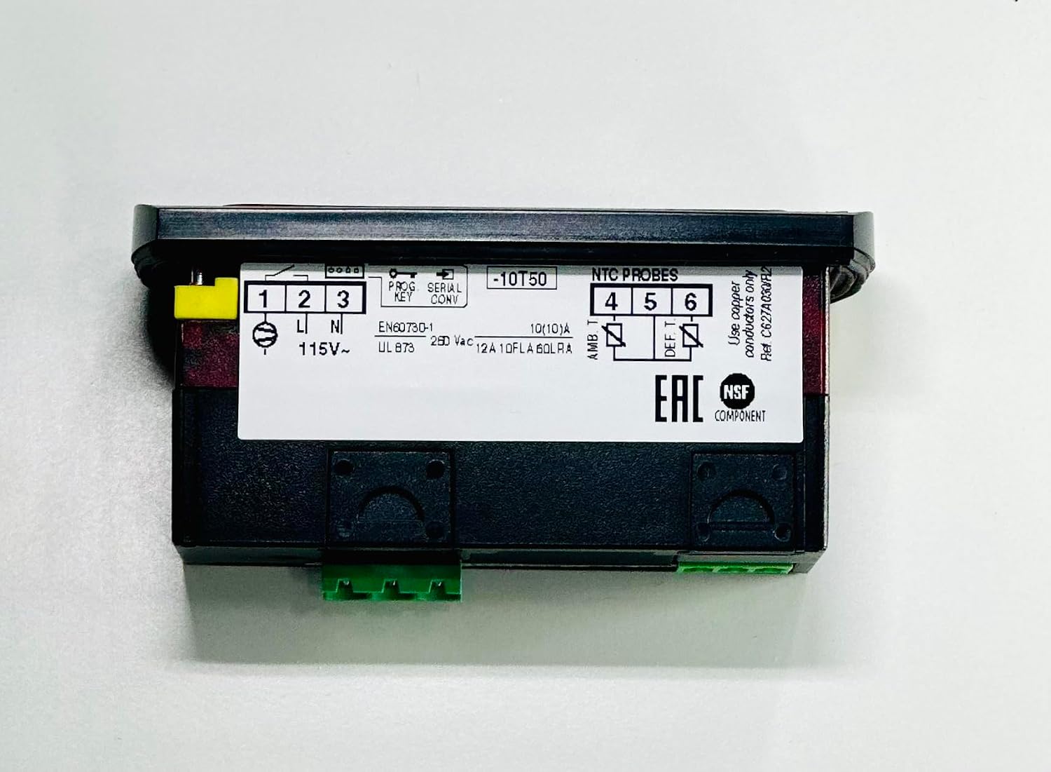 Digital Controller -10T50 PJEZSNH100 Compact, Includes Temperature Sensor, Programmable, Technician Ready