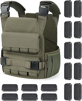 Blue Quartz 40 lb Weighted Vest for Men - Adjustable 0-40 lb with 16 Iron Weight, Heavy-Duty for Strength Training, Running and Walking - Weighted Vest with Removable Weights