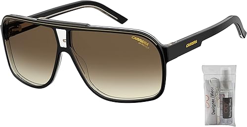 Miniatura 2 de Carrera Grand Prix 2S - Gafas de sol rectangulares para hombre y mujer, paquete con kit de cuidado de gafas de diseñador iWear