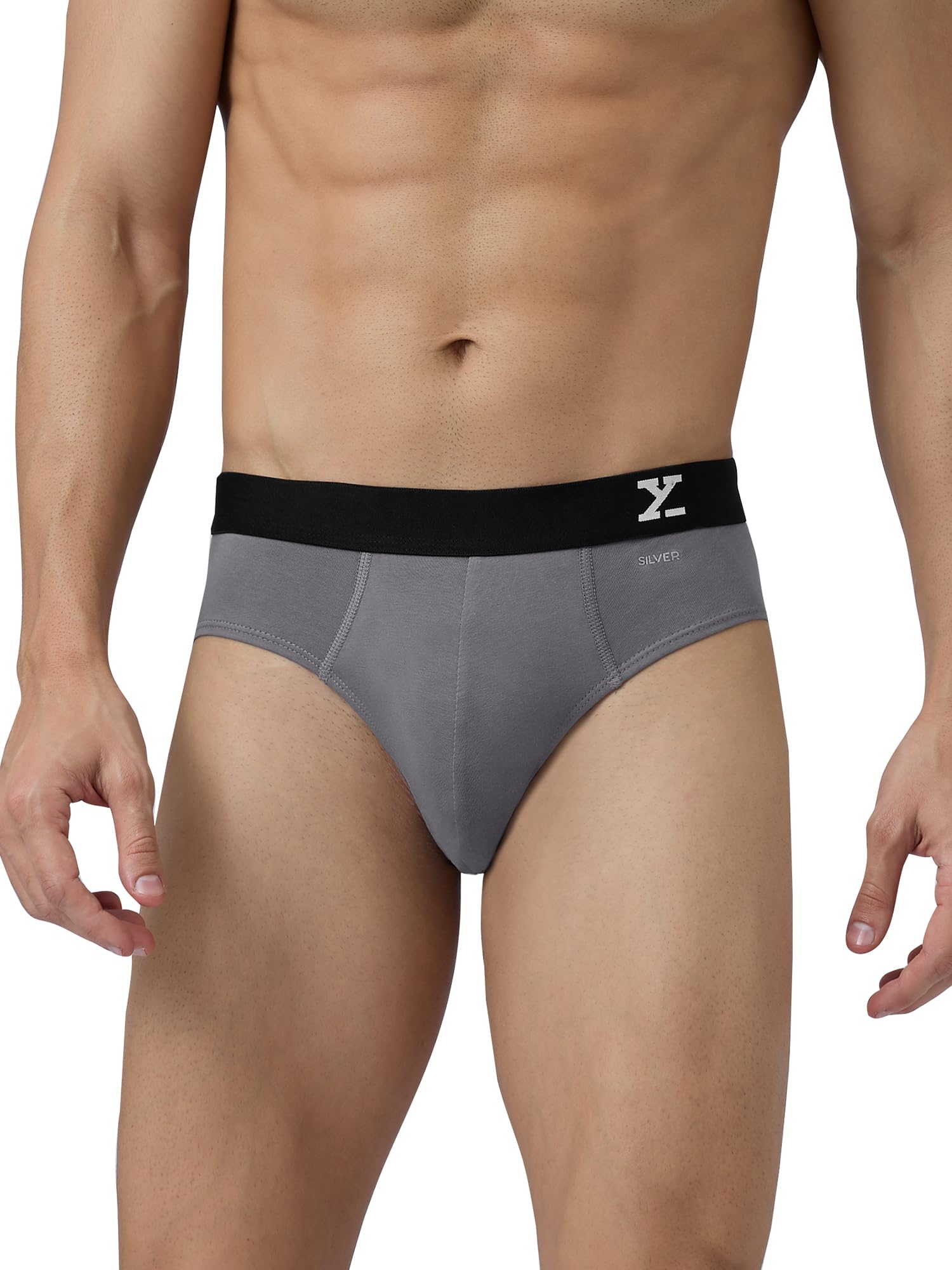 Men's Aero Super Combed Cotton Regular Fit Solid Antibacterial Briefs with No Marks Waistband-image-18