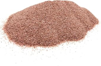 80 LBS - Premium Garnet Abrasive Blast Media 30/60 Mesh - Industrial Natural Sandblasting Media for Rust, Paint & Coating Removal, Reusable Waterjet Abrasive