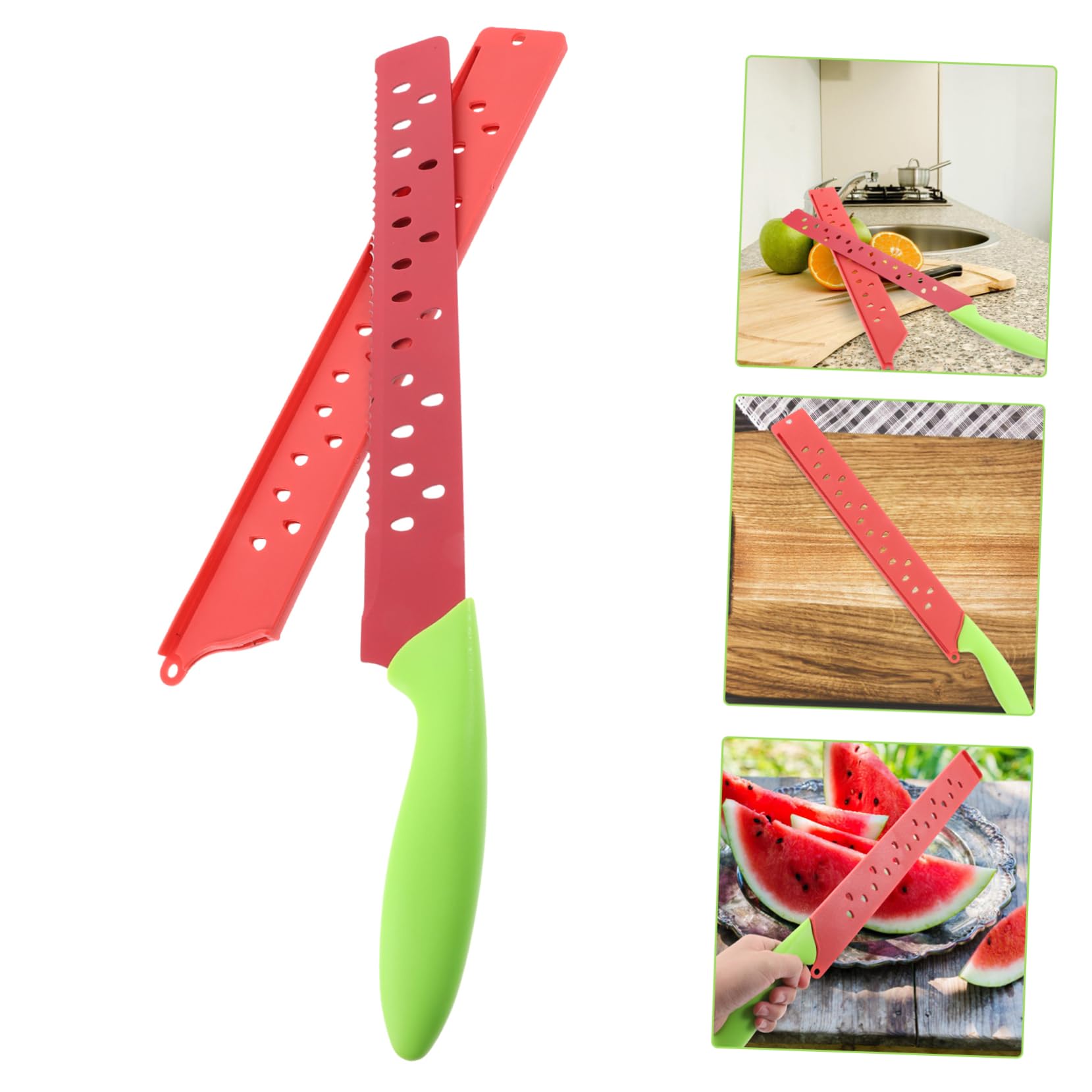 MAGICLULU 2 Stück Wassermelonenschneider Gadgets Küchenwerkzeuge Wassermelonen-Werkzeug Kochutensilien Kreativwerkzeuge für die Küche Multi -funktionales Fruchtwerkzeug pp