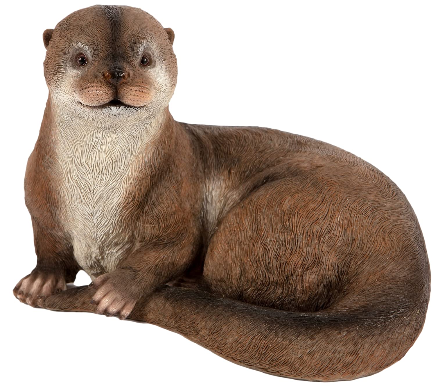 Redwood Brown Baby Otter Pup Ornament Figurine Garden Home Or Gardening Pool Hot Tub Decor
