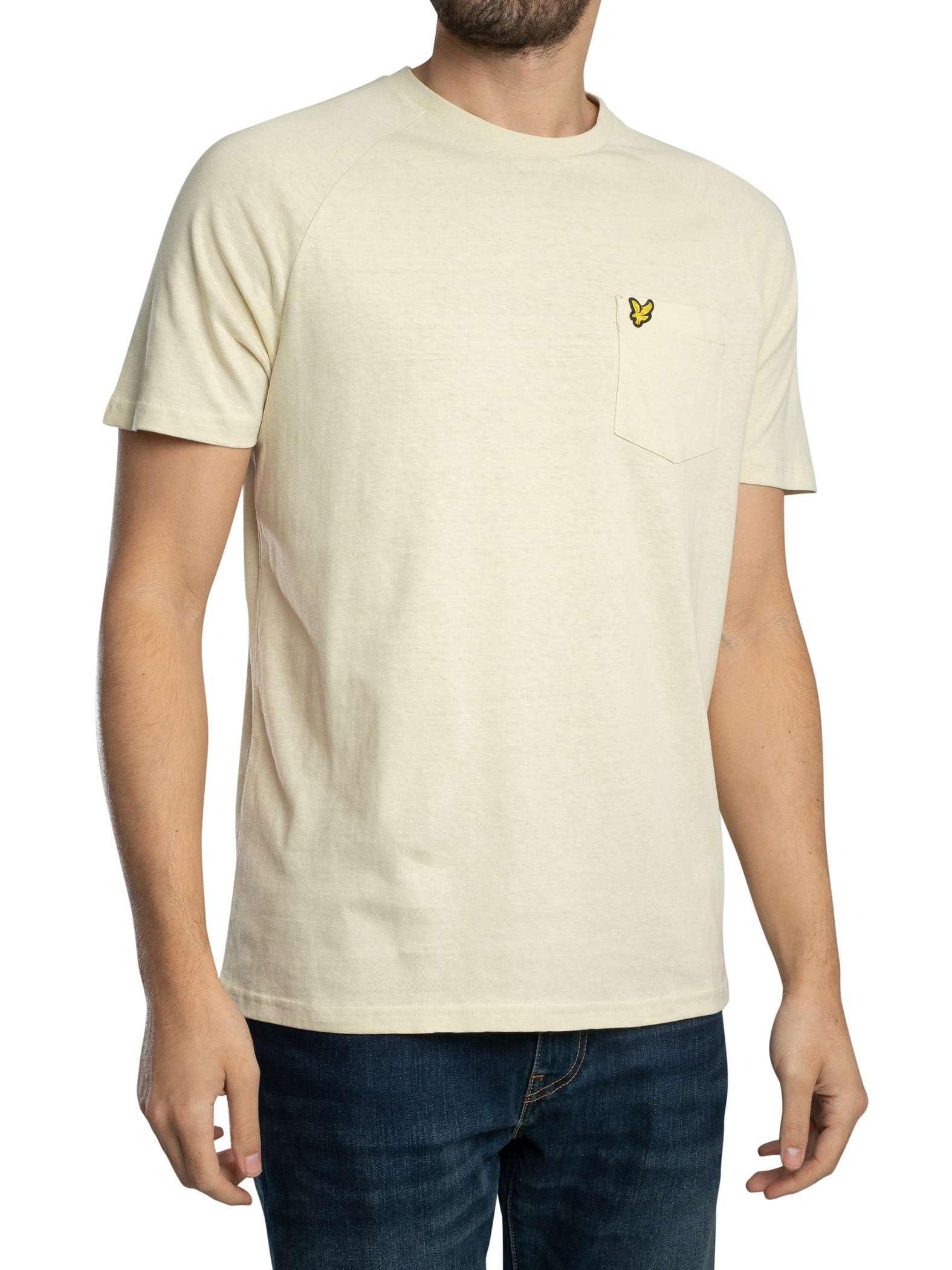 Lyle And Scott Men's Raglan T-Shirt Yellow 2XL