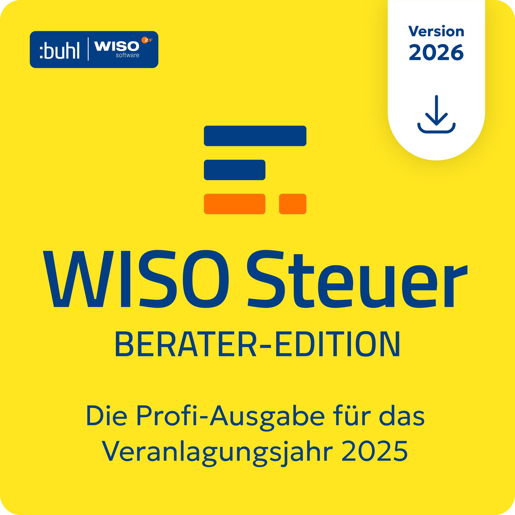 WISO Steuer 2026 Berater | Digitaler Download