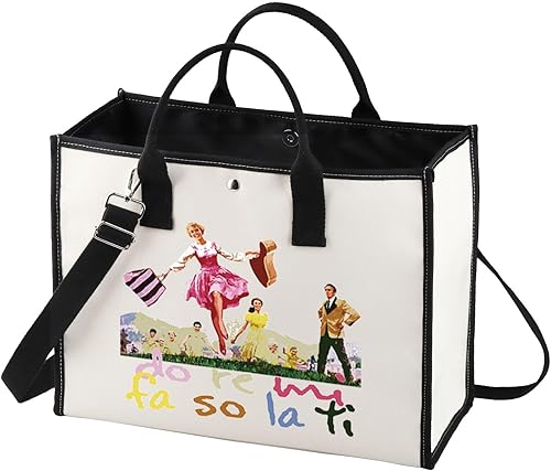 Miniatura 8 de BWWKTOP Bolsa de maquillaje cosmético con sonido de música Von Trapp regalo Do Re Mi Fa So La Ti Theater Zipper Pouch Bag Broadway Mercancía