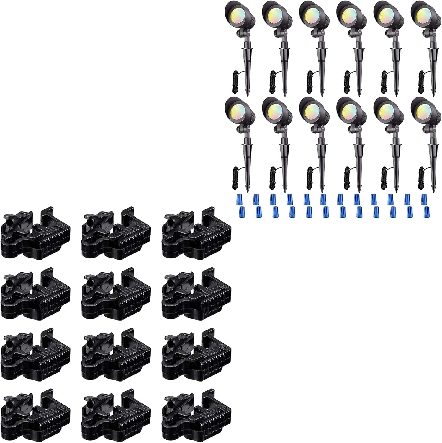 LEONLITE Landscape Lighting Wire Connectors Bundle LEONLITE 3CCT Low