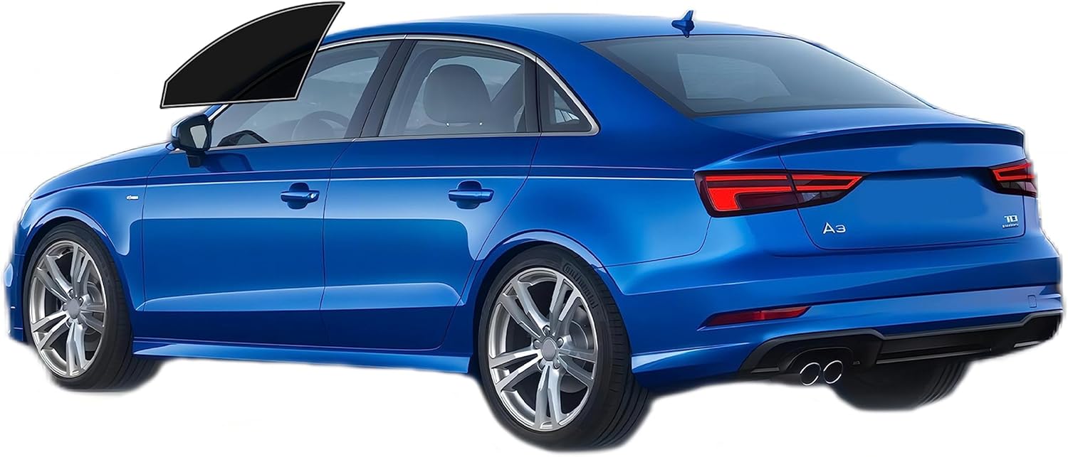 AUTOTEK Precut Window Tint Film Front Two Door Windows Tint Film Cars Sun Blocking Protection Privacy Anti Shatter Glass 2 Ply Computer Cut Any Tint Shade for Audi A3 Sedan 2015-2020