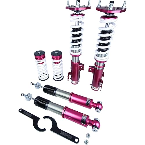 Godspeed MSS0770 compatible with Lexus CT200h (ZWA10) 2011-17 MonoSS Coilovers Suspension Lowering Kit