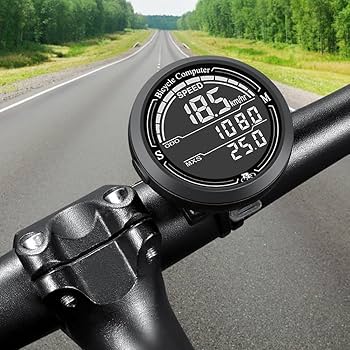Amazon | サイクルコンピュータ 有線 自転車 スピードメーター 【6ヶ月