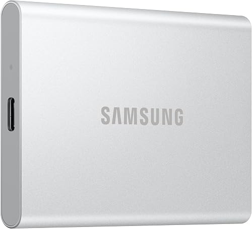 Samsung T7 Resurrected MU-PD2T0G/WW, SSD Externe Portable Gris Clair, 2 to, USB 3.2 Gen.2 - 4