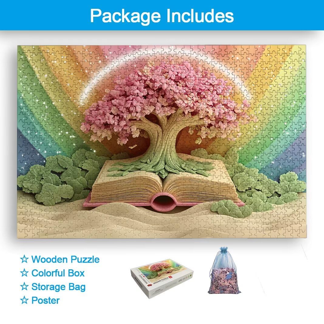 Puzzle Albero della Vita, Puzzle 1000 Pezzi per Adulti, Regalo Donna -2585