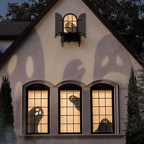 Miniatura 3 de Pantalla de proyección trasera holográfica de Halloween de 50 x 89 pulgadas, proyección de interior antiarrugas, pantalla de proyector de video de