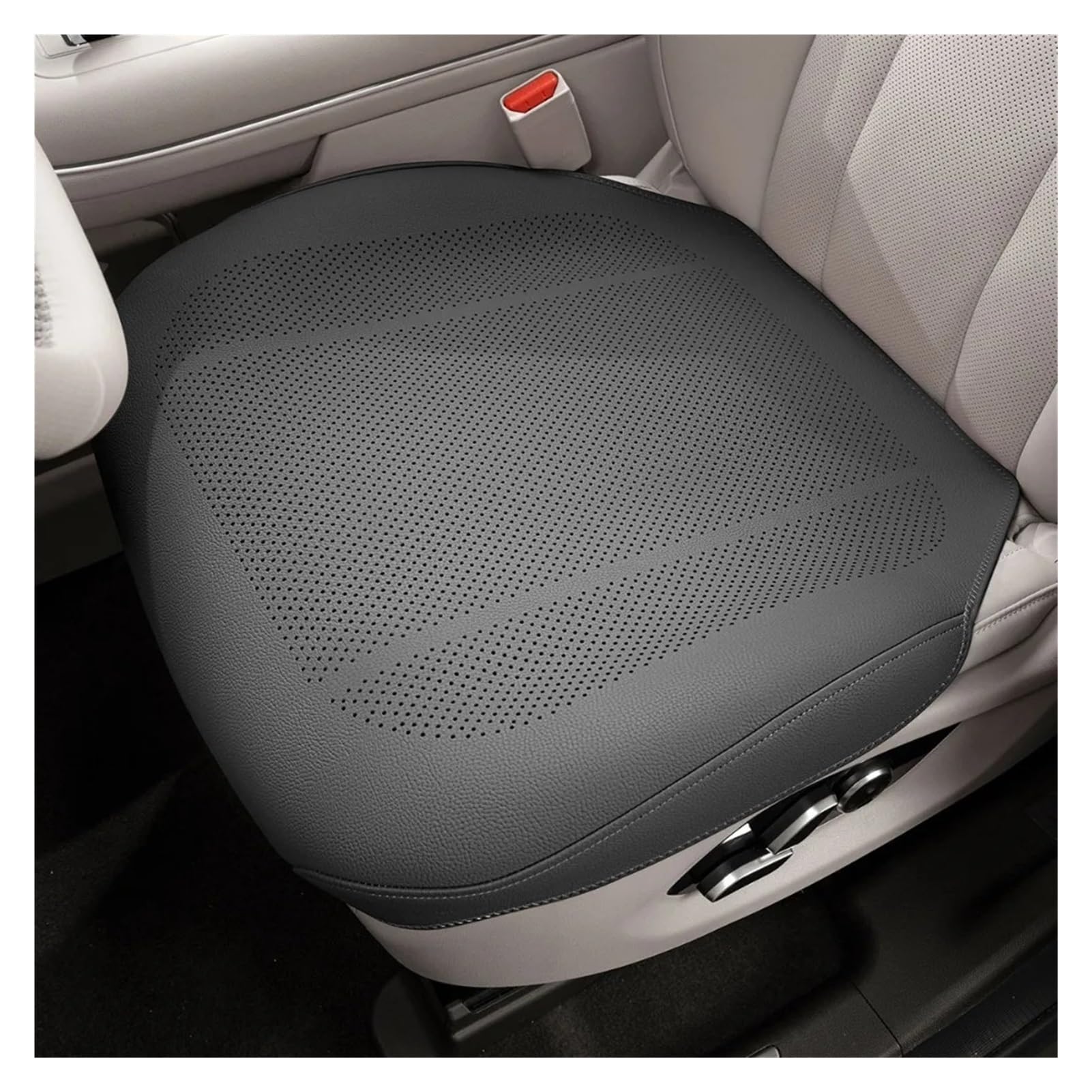 Avoltre car seat cushion Luxury Ventilation Car Seat Cushion Full-inclusive Breathable Summer Cool(Black)