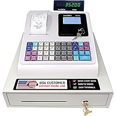 SHARP XE-A407 THERMAL - 99 DEPT CASH REGISTER