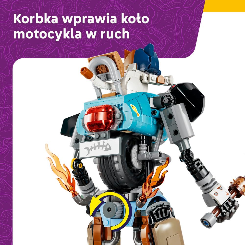 LEGO Fortnite Kitek 77081 | KIT kolekcjonerska figurka, do zabawy i ozdoby, prezent dla fana Fortnite 12+, zestaw klocków dla dzieci, 1230 elementów
