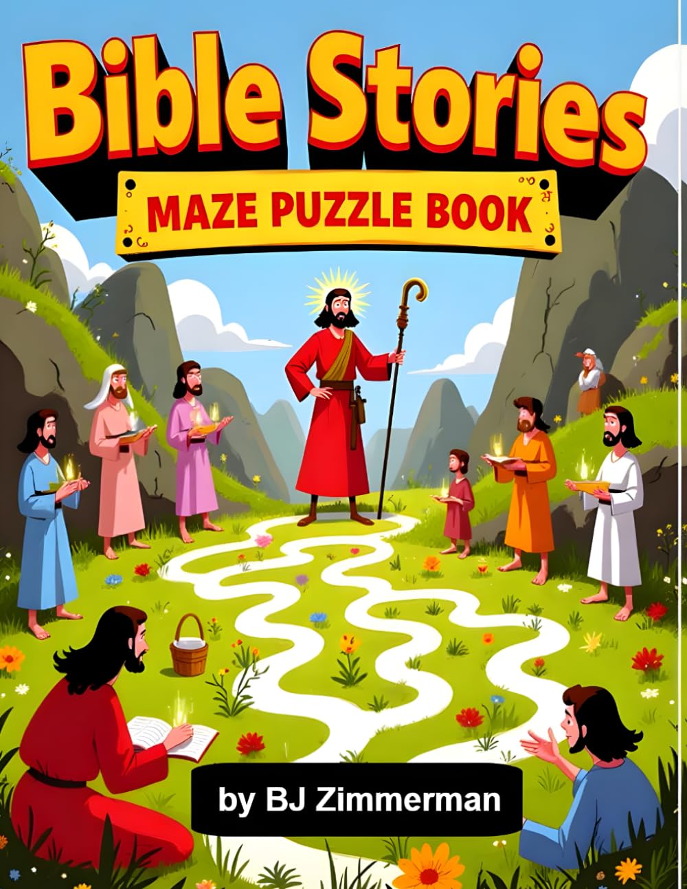 Bible Stories Maze Puzzle Book