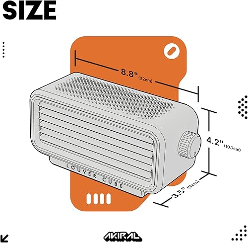 Miniatura 4 de Minimalist USB Ambient Desk Lamp with Mechanical Louvers, Soft Warm Glow for Bedroom & Home Office Decor, Modern Table Light, Gray