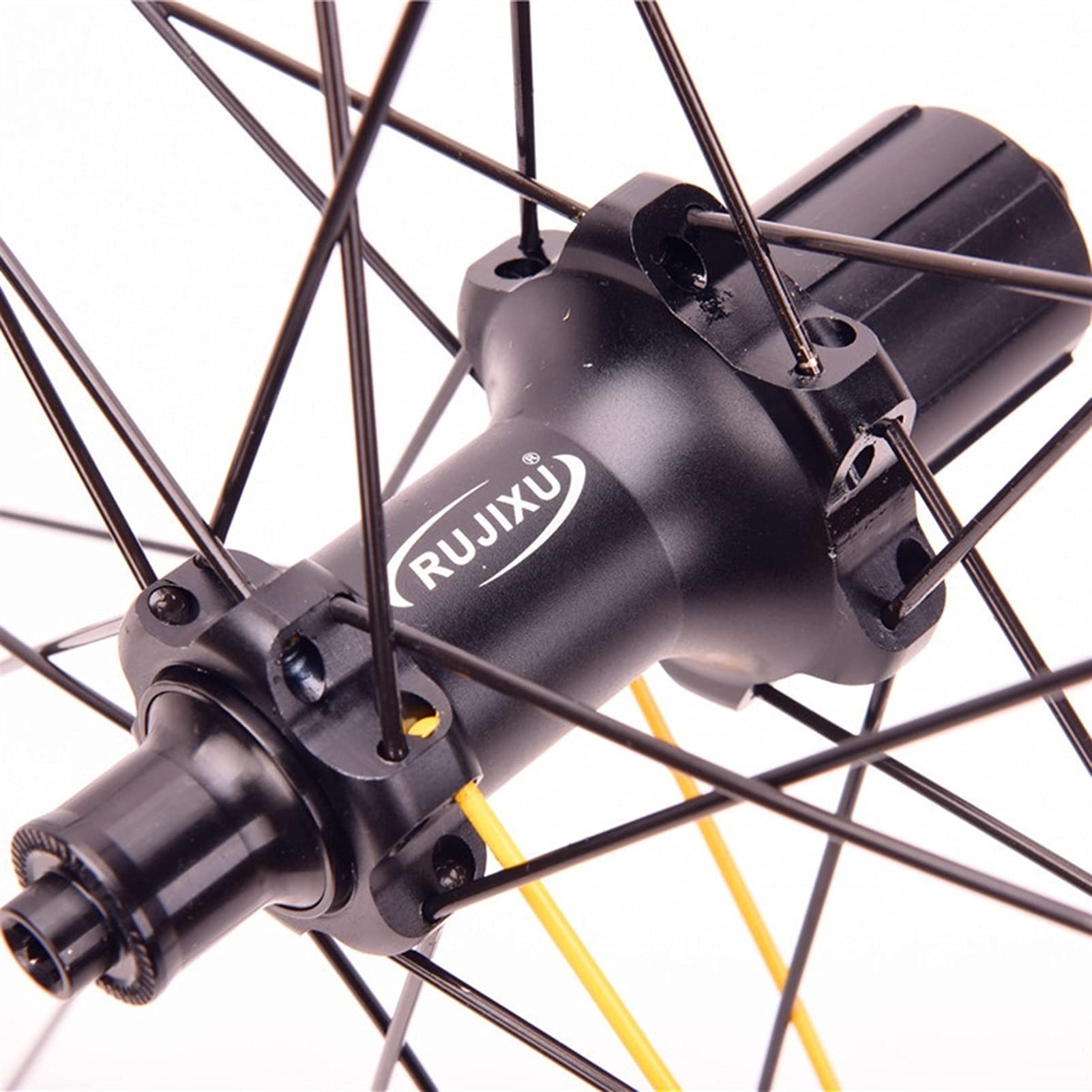 Generic Set di Ruote per Bici da Strada 700c 30mm Leggero mozzo in Lega di Alluminio Ruote a sgancio rapido Freno C/V 20/24 Fori Cerchio per Cassetta a 7-11 velocità ABO