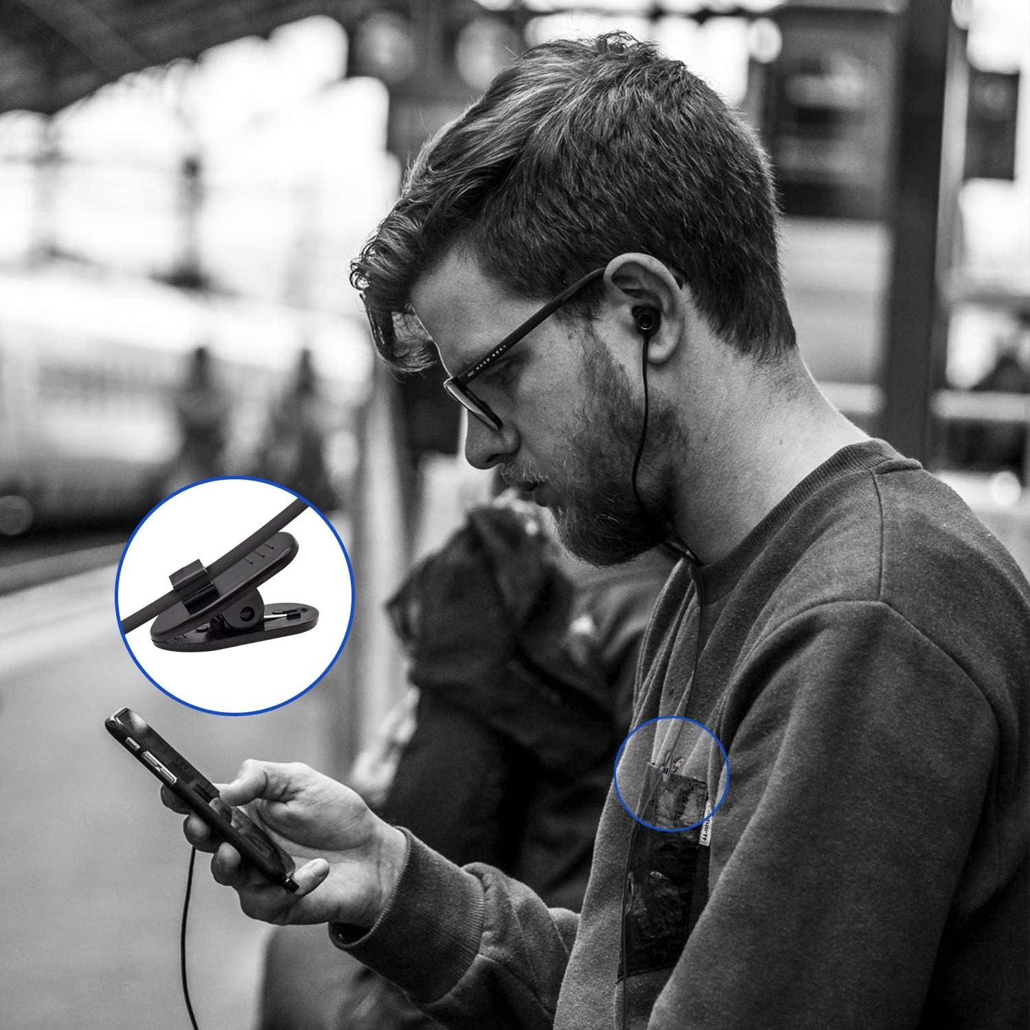 GAMURRY Auricolari, In-Ear Cuffie Con Filo USB C Jack, Stereo Bass Cuffiette Con Filo e Microfono, Suono Potente Guidato Dai Bassi Chiamate HD Nessun Rumore, Compatibile Con Computer, Tablet, MP3