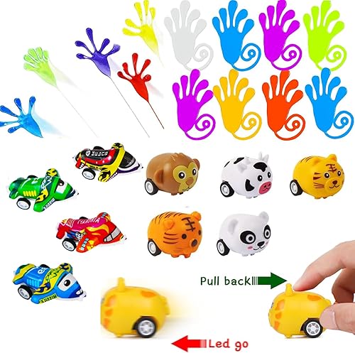 Miniatura 5 de 60 piezas de recuerdos de fiesta para niños de 4 a 8 años, juguetes para ansiedad a granel, rellenos de bolsas de golosinas de piñata, juguetes de