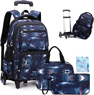 IS MUHE Kids Rolling Backpacks