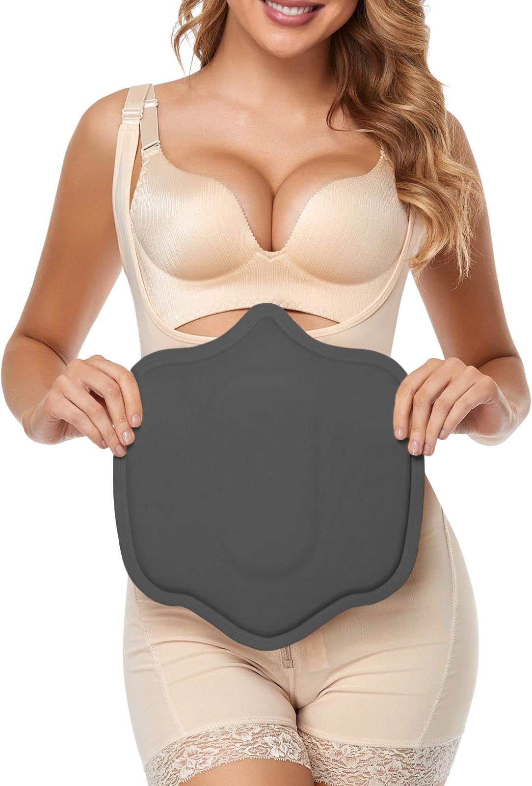 Moolida Ab Board Abdominal Liposuction Foam Op Lipo Surgery Abdominal Compression Board Gray